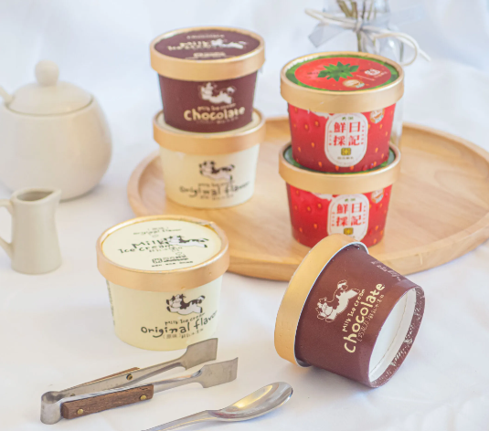 (15杯組)【四方鮮乳】綜合冰淇淋(原味X5+巧克力X5+大湖草莓X5)-團購優惠