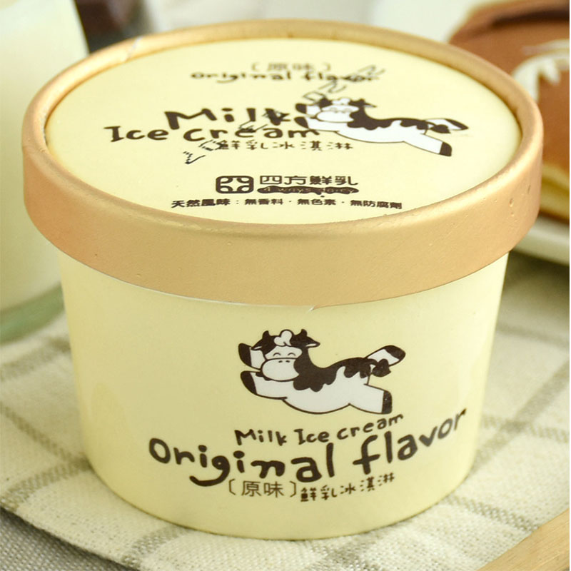 (原味)【四方鮮乳】鮮乳冰淇淋(64g/杯)