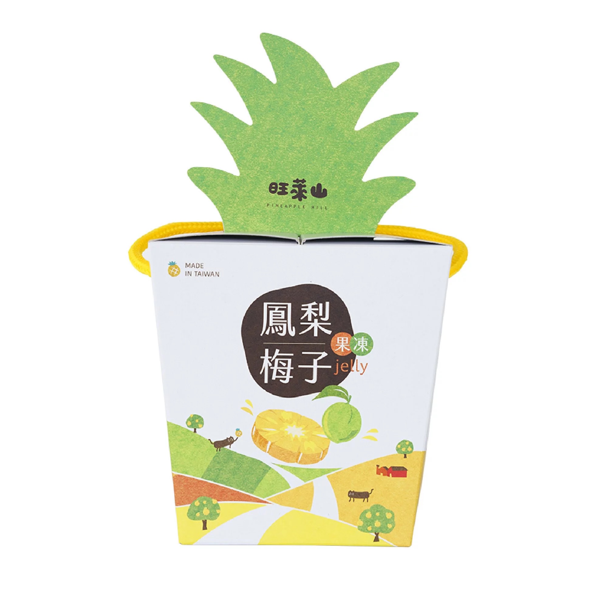 【旺萊山】 鳳梨梅子果凍(30顆/盒)