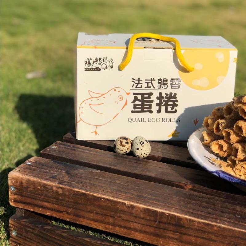 (原味)【鵪鶉陽光農場】鵪鶉蛋蛋捲(60g*3包/盒)~嘉義優鮮