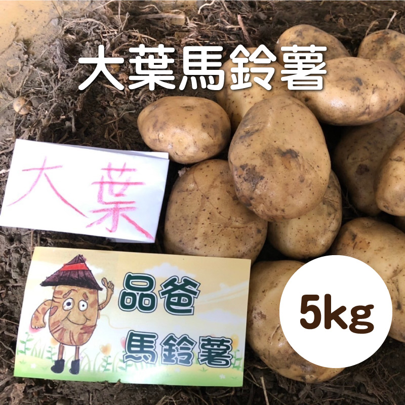 品爸馬鈴薯 大葉馬鈴薯5kg