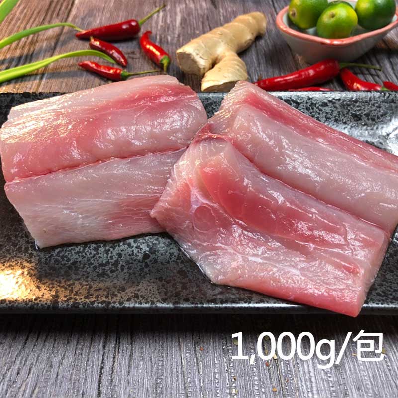 【花蓮區漁會】鬼頭刀魚片(1000g/包)