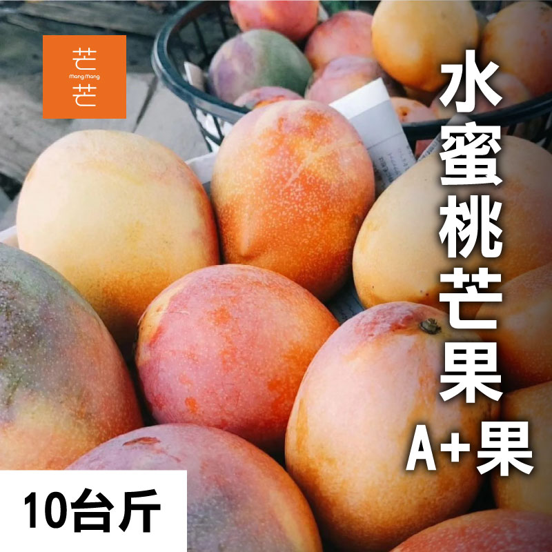 芒芒 水蜜桃芒果（杉林) A+果 10台斤
