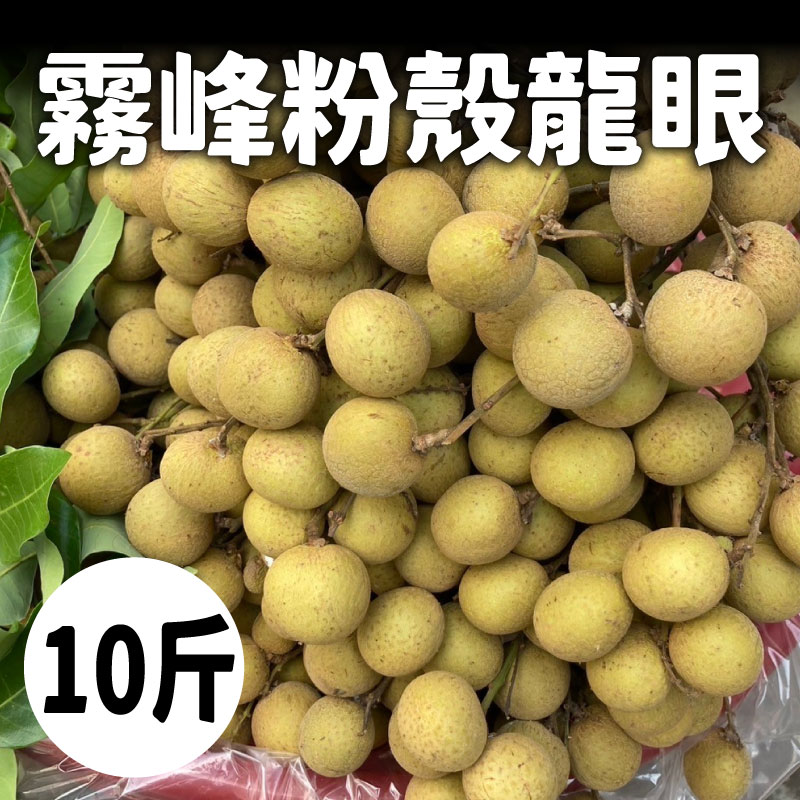 鄭阿公的開心農場 霧峰粉殼龍眼10斤