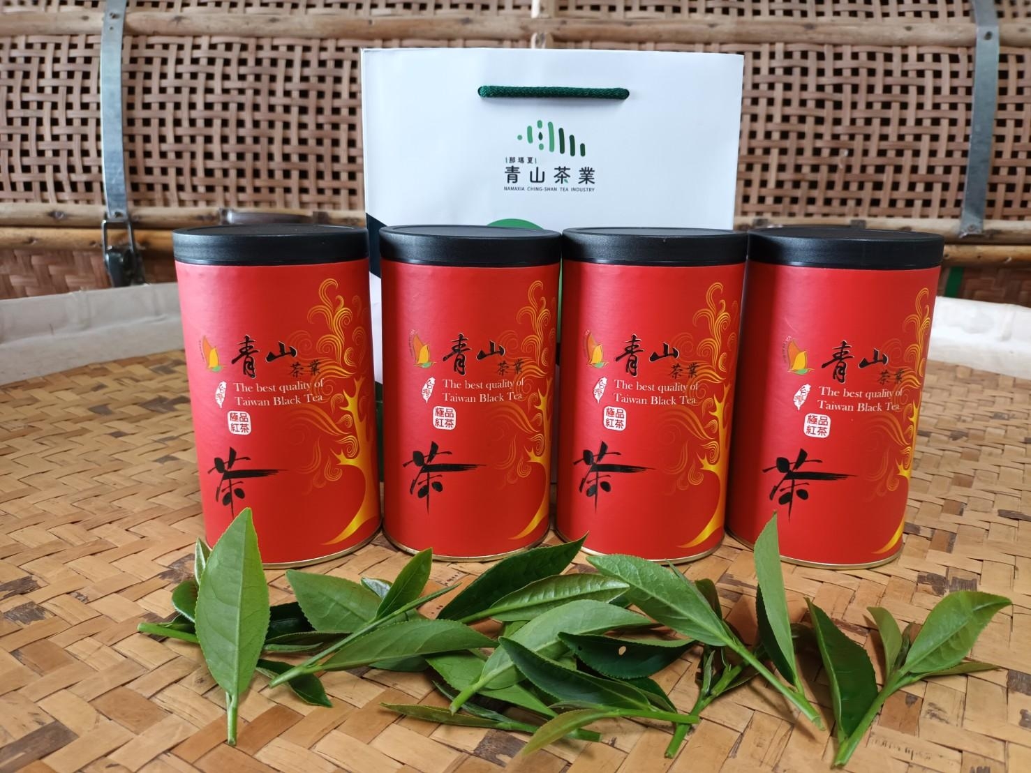 (4罐組)【那瑪夏-青山茶業】小種金萱紅茶(75g/罐)