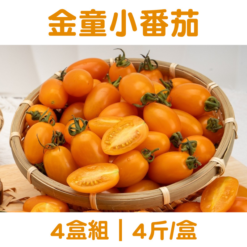 駿名小番茄 金童小番茄4斤*4盒