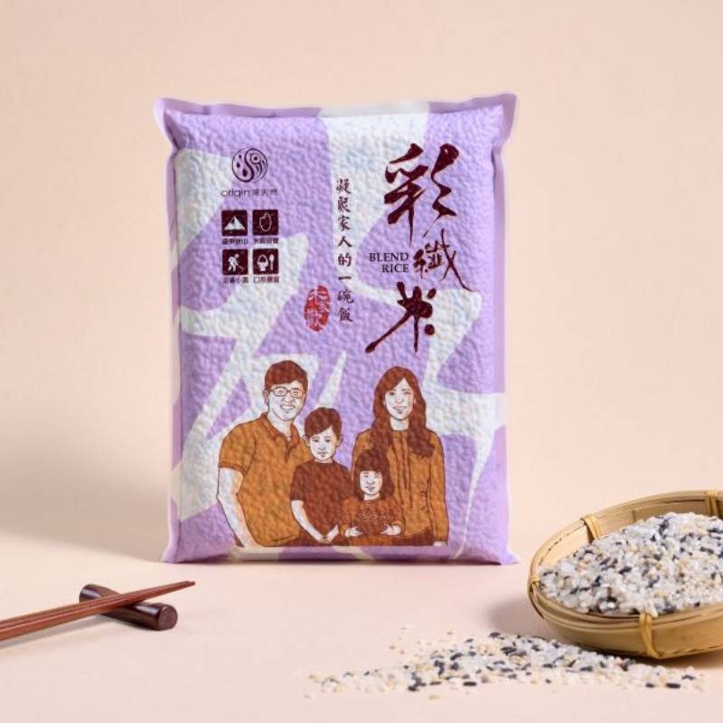 池上彩纖米(1kg/包)x5-台東