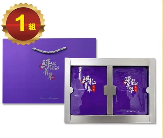 【慢食優鮮】鱘龍魚精10入禮盒(55ml/包)