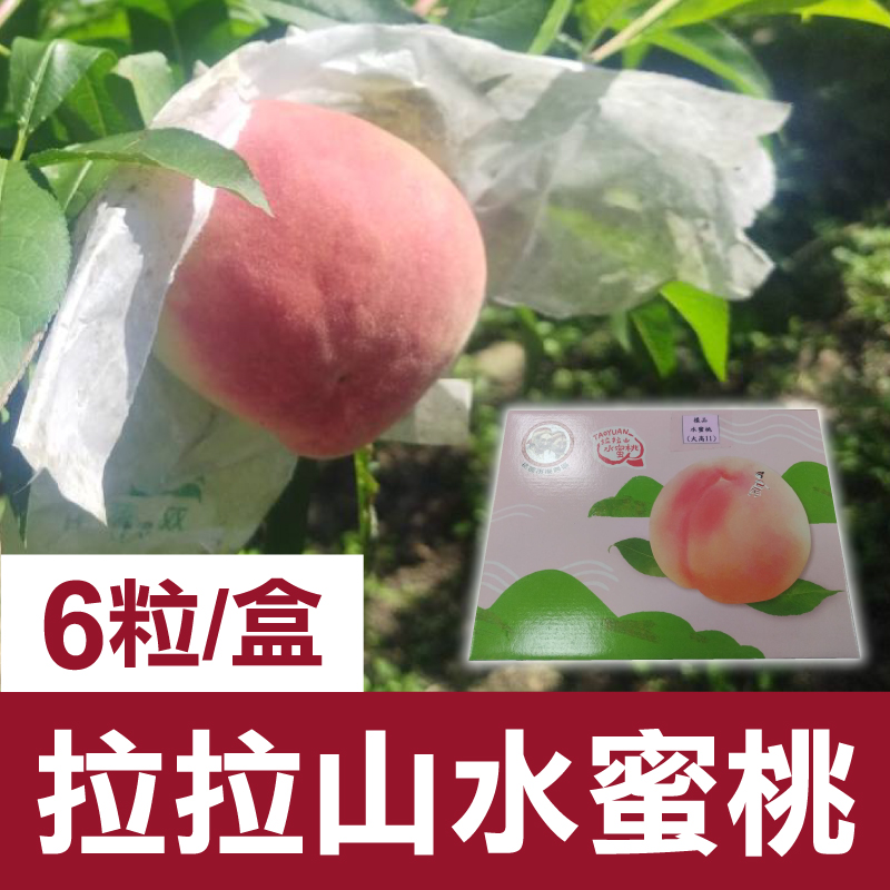 【桃之夭夭】拉拉山水蜜桃6粒