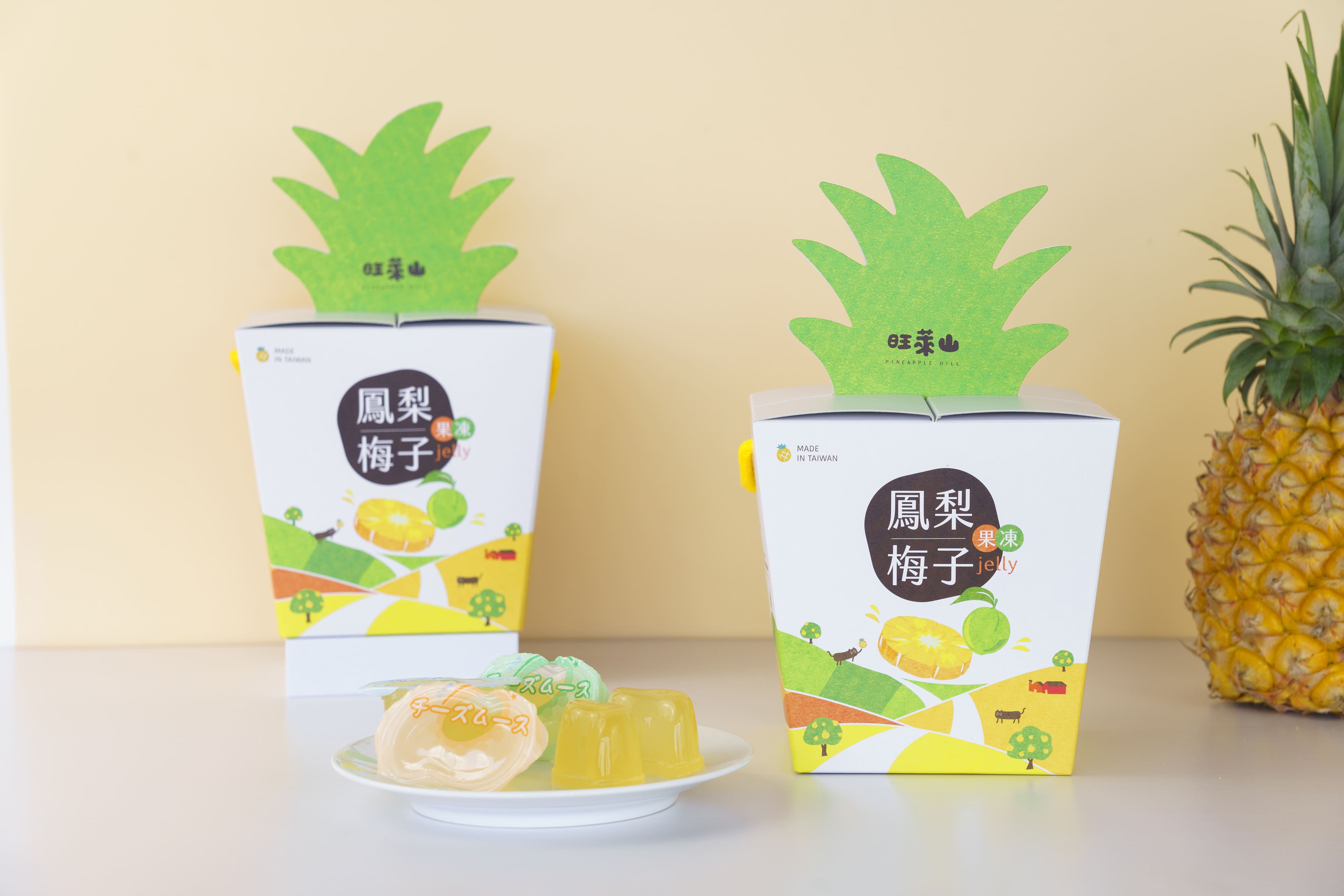 初夏優選【旺萊山】 鳳梨梅子果凍(30顆/盒)_旺萊山