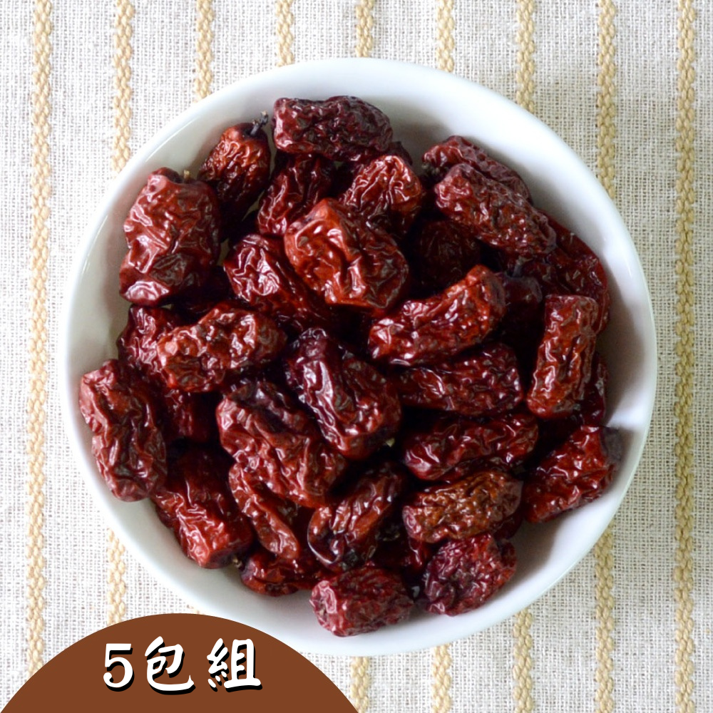 苗栗公館無毒紅棗乾(200g/包)*5包-產地出貨_台灣好農-常溫免運